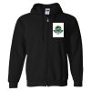 Gildan Heavy Blend Adult Full Zip Hooded Sweatshirt Thumbnail