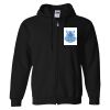 Gildan Heavy Blend Adult Full Zip Hooded Sweatshirt Thumbnail