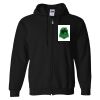 Gildan Heavy Blend Adult Full Zip Hooded Sweatshirt Thumbnail