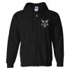 Gildan Heavy Blend Adult Full Zip Hooded Sweatshirt Thumbnail