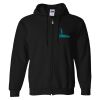 Gildan Heavy Blend Adult Full Zip Hooded Sweatshirt Thumbnail