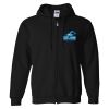 Gildan Heavy Blend Adult Full Zip Hooded Sweatshirt Thumbnail
