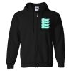 Gildan Heavy Blend Adult Full Zip Hooded Sweatshirt Thumbnail