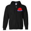 Gildan Heavy Blend Adult Full Zip Hooded Sweatshirt Thumbnail