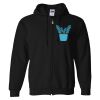 Gildan Heavy Blend Adult Full Zip Hooded Sweatshirt Thumbnail