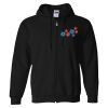 Gildan Heavy Blend Adult Full Zip Hooded Sweatshirt Thumbnail