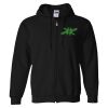 Gildan Heavy Blend Adult Full Zip Hooded Sweatshirt Thumbnail