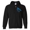 Gildan Heavy Blend Adult Full Zip Hooded Sweatshirt Thumbnail