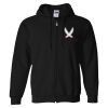 Gildan Heavy Blend Adult Full Zip Hooded Sweatshirt Thumbnail