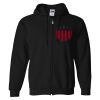 Gildan Heavy Blend Adult Full Zip Hooded Sweatshirt Thumbnail