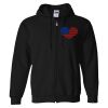 Gildan Heavy Blend Adult Full Zip Hooded Sweatshirt Thumbnail